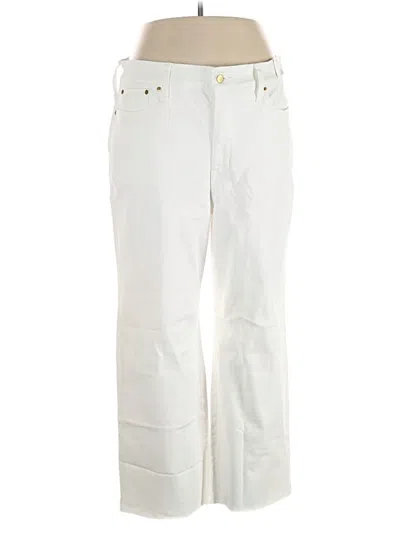 Pre-owned Jcrew Jeans In White