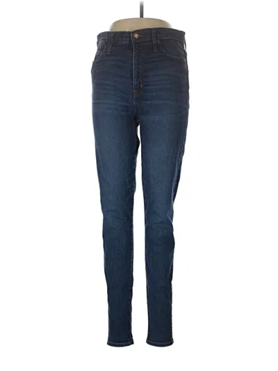 Pre-owned Jcrew Jeggings In Blue