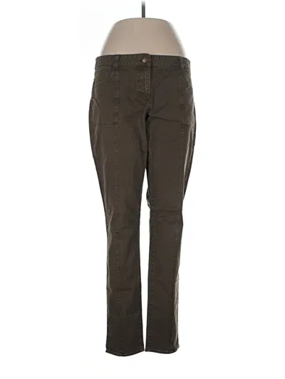 Pre-owned Jcrew Jeggings In Brown