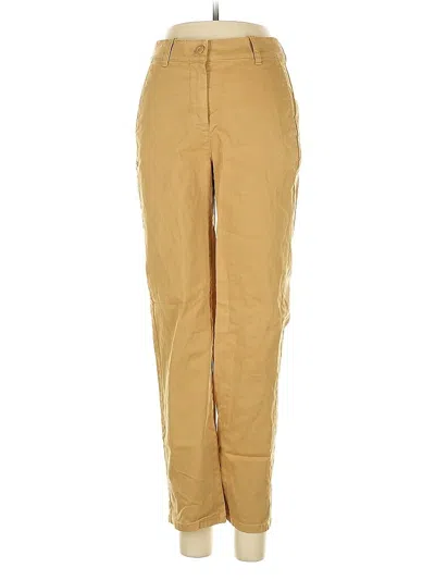 Pre-owned Jcrew Jeggings In Gold