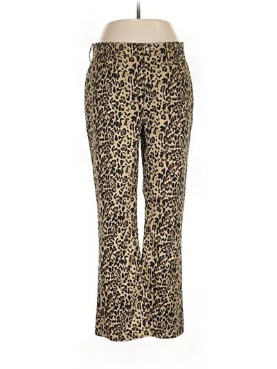 Pre-owned Jcrew Jeggings In Gold