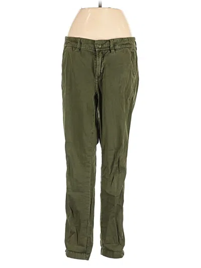 Pre-owned Jcrew Jeggings In Green