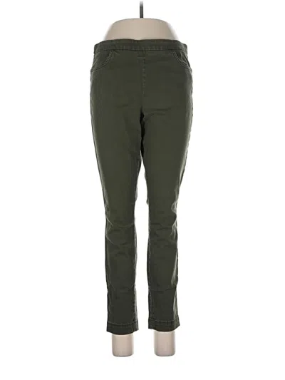 Pre-owned Jcrew Jeggings In Green