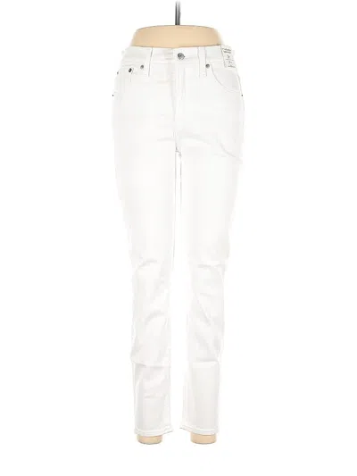 Pre-owned Jcrew Jeggings In White