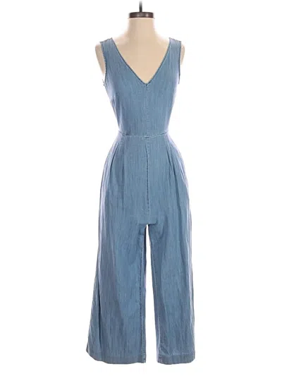 Pre-owned Jcrew Jumpsuit In Blue