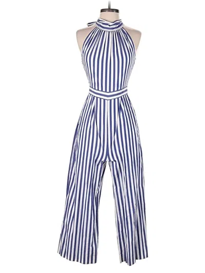 Pre-owned Jcrew Jumpsuit In Blue