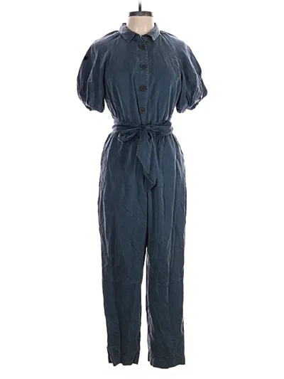 Pre-owned Jcrew Jumpsuit In Blue