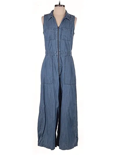 Pre-owned Jcrew Jumpsuit In Blue
