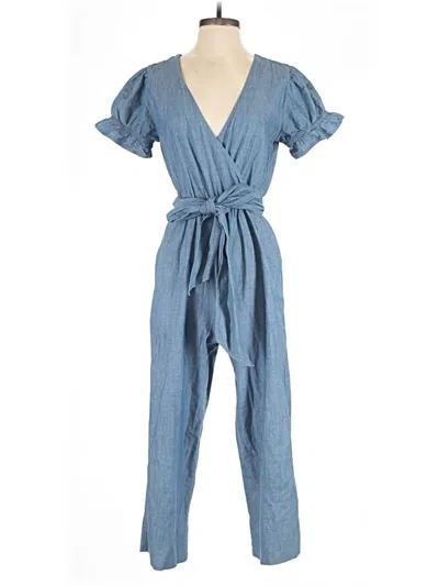 Pre-owned Jcrew Jumpsuit In Blue