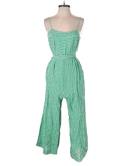 Pre-owned Jcrew Jumpsuit In Green