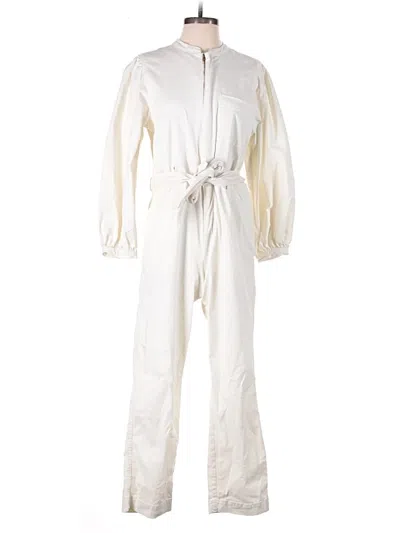 Pre-owned Jcrew Jumpsuit In Ivory