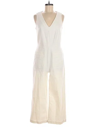 Pre-owned Jcrew Jumpsuit In Ivory