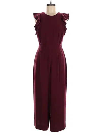 Pre-owned Jcrew Jumpsuit In Purple