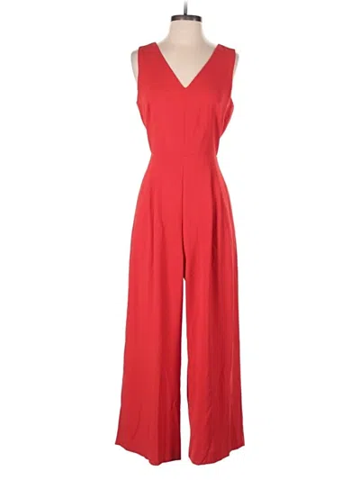 Pre-owned Jcrew Jumpsuit In Red