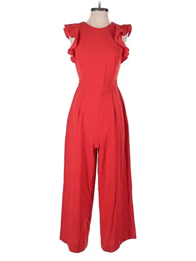 Pre-owned Jcrew Jumpsuit In Red