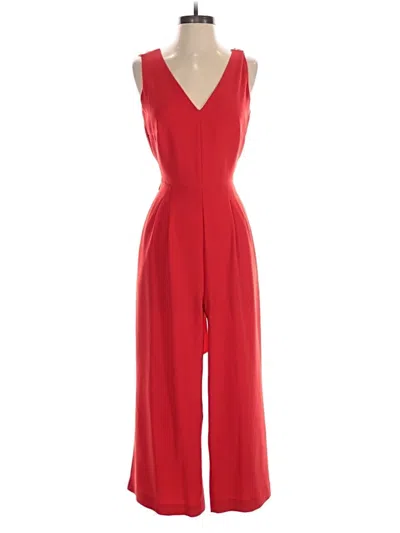 Pre-owned Jcrew Jumpsuit In Red