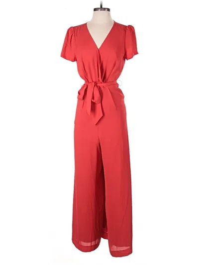 Pre-owned Jcrew Jumpsuit In Red