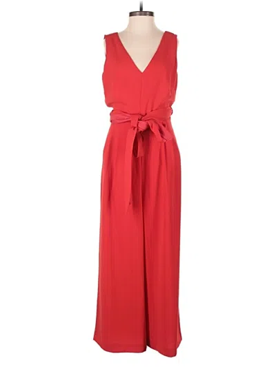 Pre-owned Jcrew Jumpsuit In Red