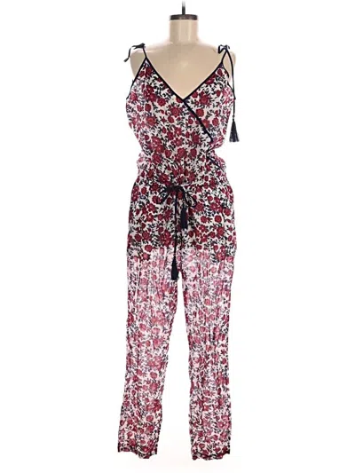 Pre-owned Jcrew Jumpsuit In Red