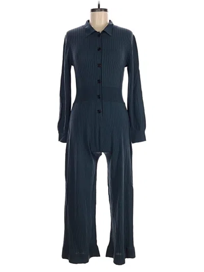 Pre-owned Jcrew Jumpsuit In Teal