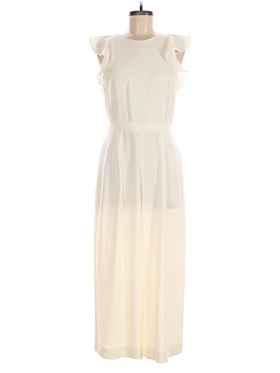 Pre-owned Jcrew Jumpsuit In White