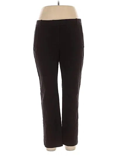 Pre-owned Jcrew Khaki Pant In Black
