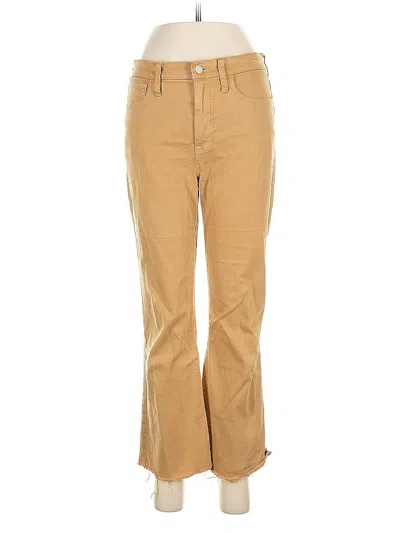 Pre-owned Jcrew Khaki Pant In Brown