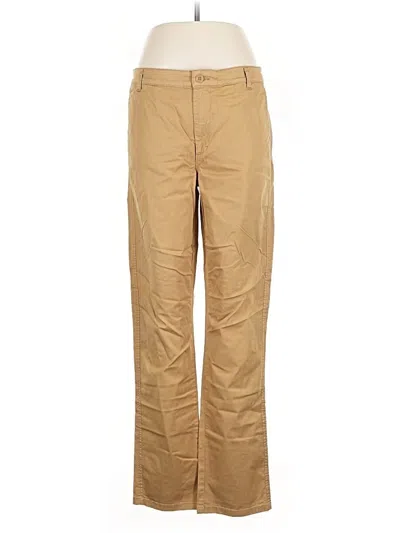 Pre-owned Jcrew Khaki Pant In Brown
