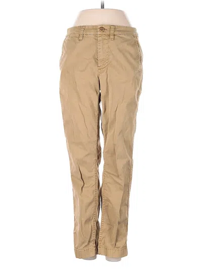 Pre-owned Jcrew Khaki Pant In Brown
