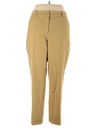 Pre-owned Jcrew Khaki Pant In Brown