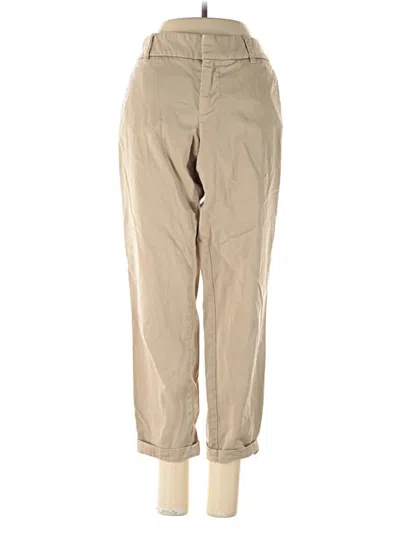 Pre-owned Jcrew Khaki Pant In Brown