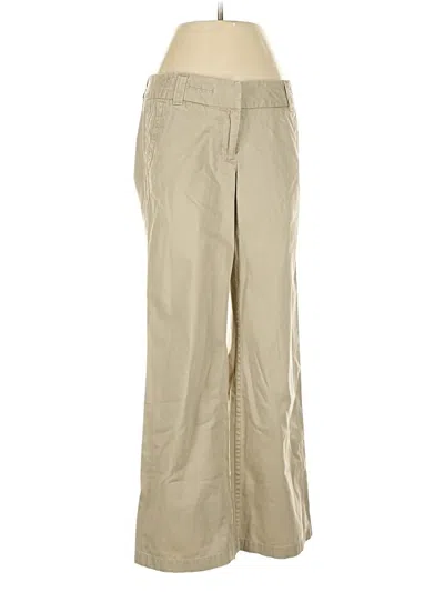 Pre-owned Jcrew Khaki Pant In Brown