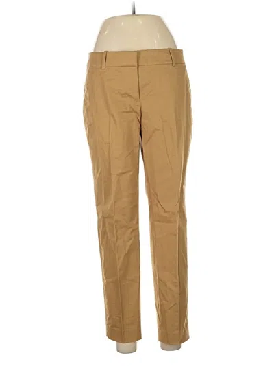 Pre-owned Jcrew Khaki Pant In Brown