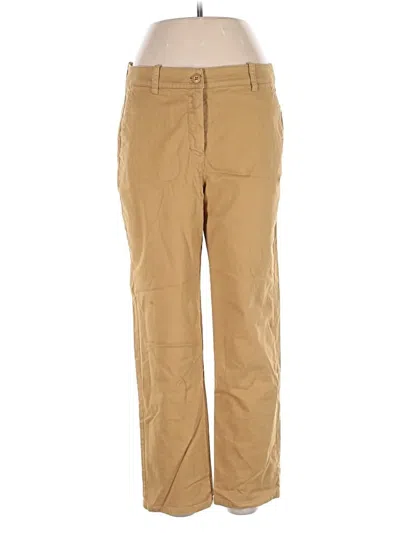 Pre-owned Jcrew Khaki Pant In Brown