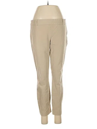 Pre-owned Jcrew Khaki Pant In Brown