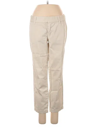 Pre-owned Jcrew Khaki Pant In Brown