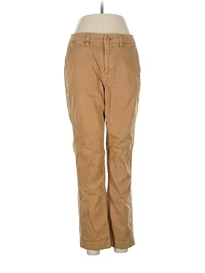Pre-owned Jcrew Khaki Pant In Brown