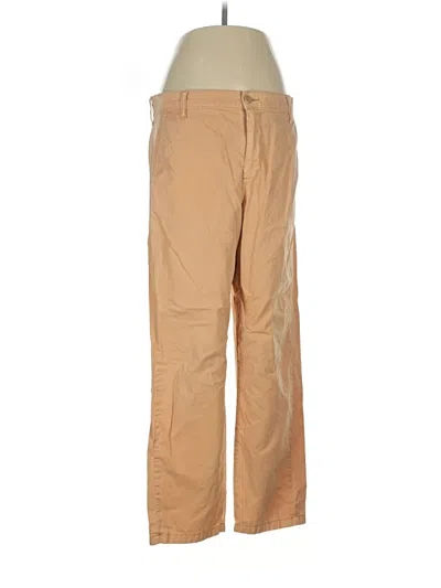 Pre-owned Jcrew Khaki Pant In Brown