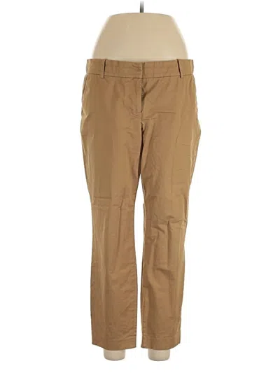 Pre-owned Jcrew Khaki Pant In Brown