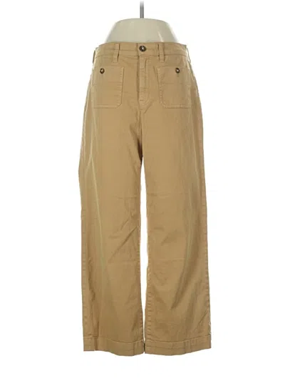 Pre-owned Jcrew Khaki Pant In Brown