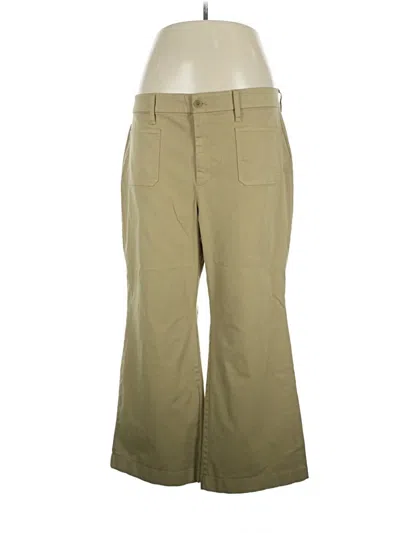 Pre-owned Jcrew Khaki Pant In Brown