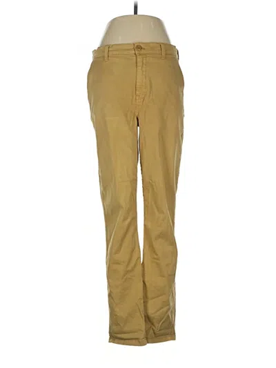 Pre-owned Jcrew Khaki Pant In Brown