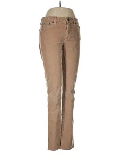 Pre-owned Jcrew Khaki Pant In Brown