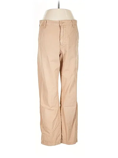 Pre-owned Jcrew Khaki Pant In Brown