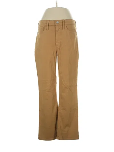 Pre-owned Jcrew Khaki Pant In Brown