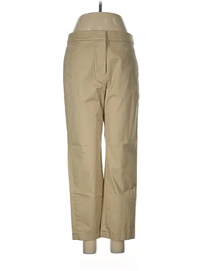 Pre-owned Jcrew Khaki Pant In Brown