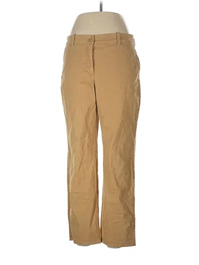 Pre-owned Jcrew Khaki Pant In Brown
