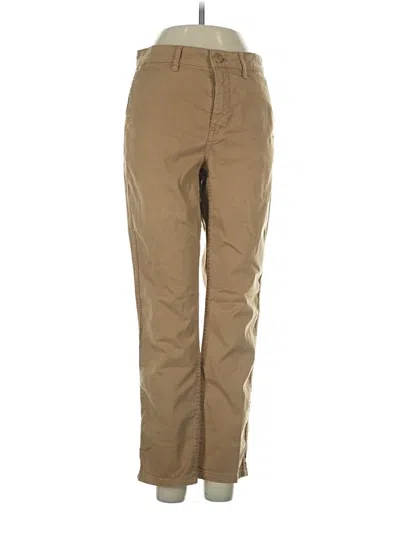 Pre-owned Jcrew Khaki Pant In Brown