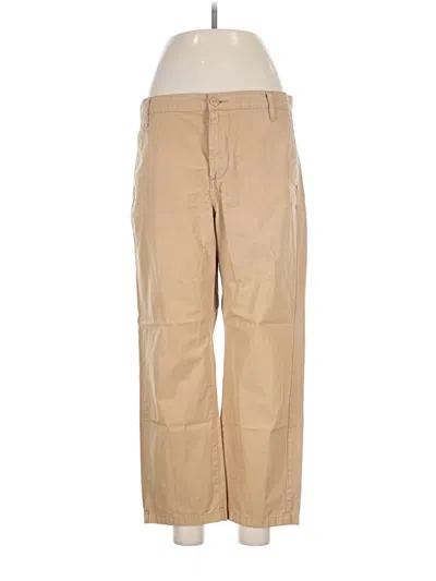 Pre-owned Jcrew Khaki Pant In Brown