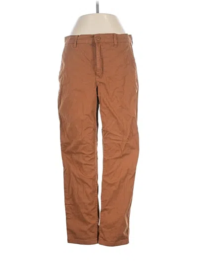Pre-owned Jcrew Khaki Pant In Brown